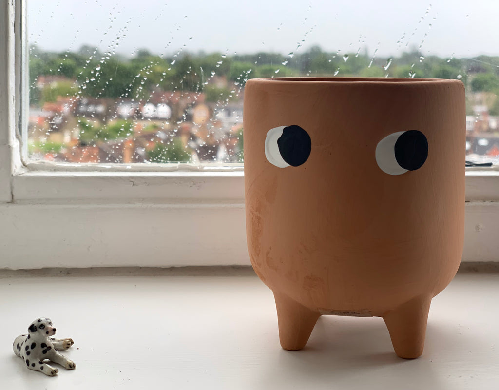 Sass & Belle - Mojave Glaze Brown Planter Kökö Ottö